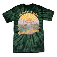 Vintage Country Roads Take Me Home  Tie-Dye T-Shirt