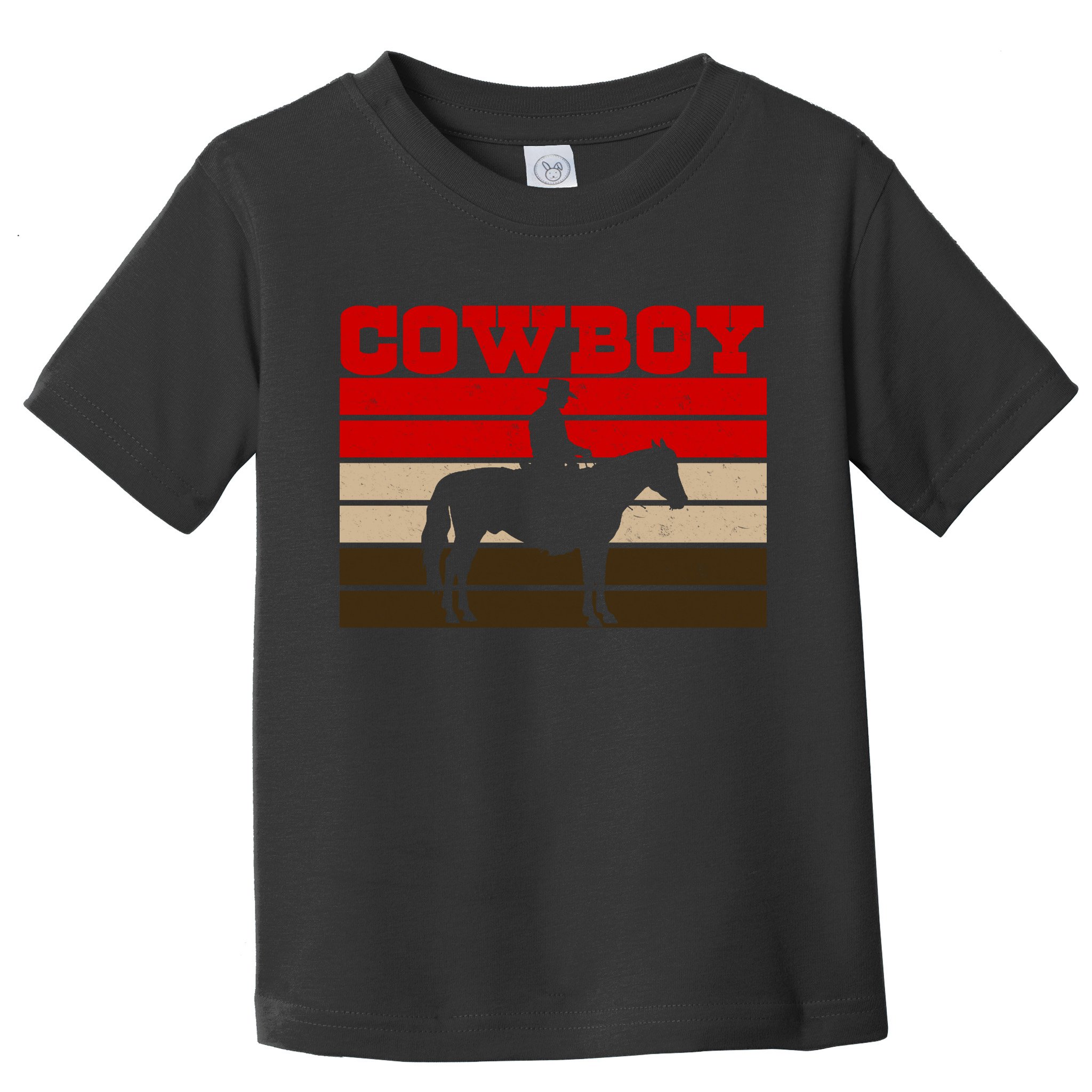 Vintage Cowboy Logo Toddler T-Shirt
