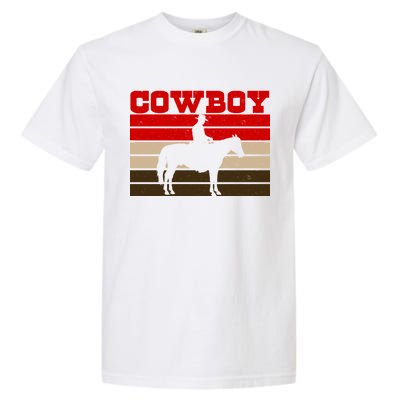 Vintage Cowboy Logo Garment-Dyed Heavyweight T-Shirt