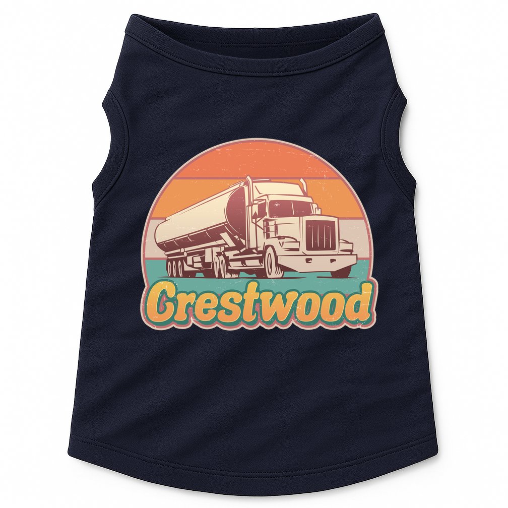 Vintage Crestwood Tanker Truck Doggie Tank