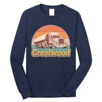 Vintage Crestwood Tanker Truck Long Sleeve Shirt