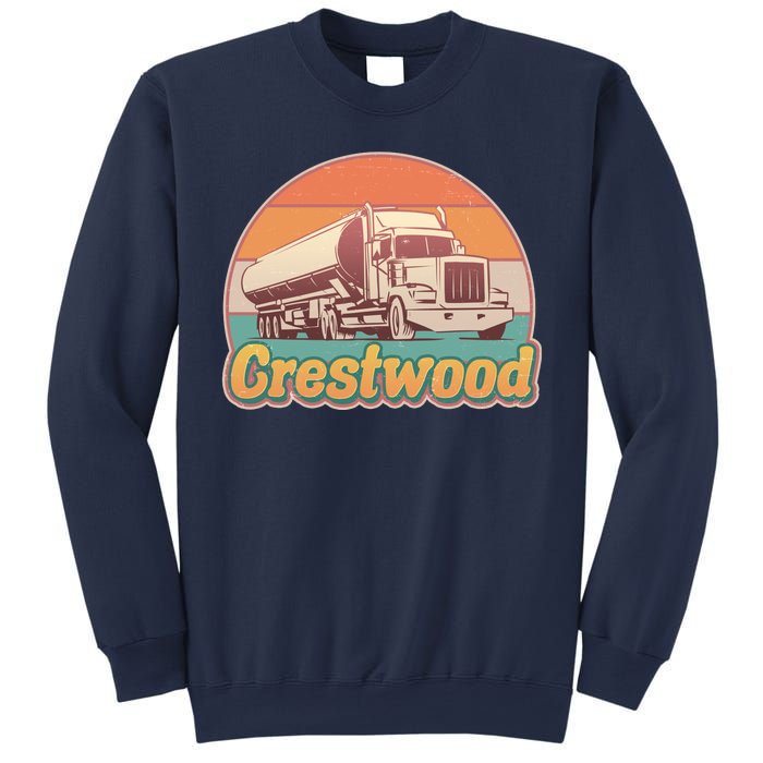 Vintage Crestwood Tanker Truck Sweatshirt