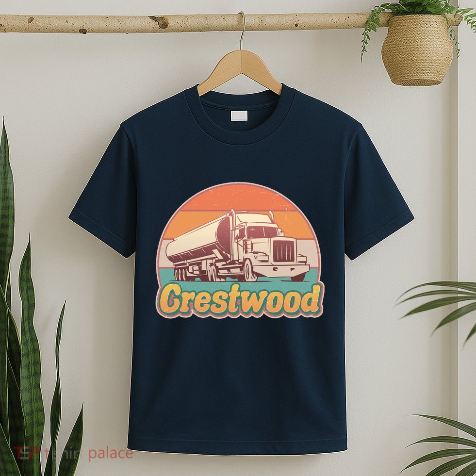 Vintage Crestwood Tanker Truck T-Shirt