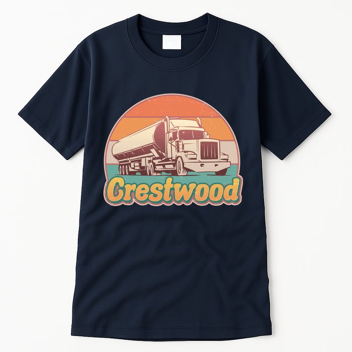 Vintage Crestwood Tanker Truck Tall T-Shirt