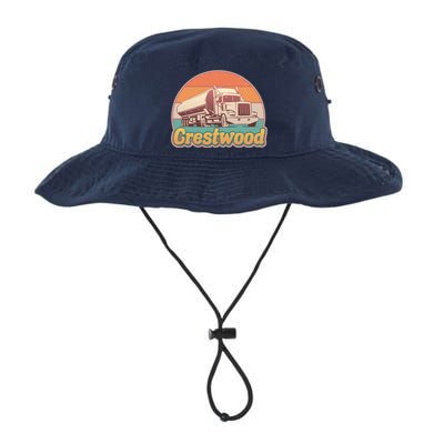 Vintage Crestwood Tanker Truck Bucket Hat