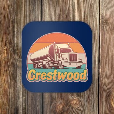 Vintage Crestwood Tanker Truck Coaster