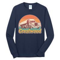 Vintage Crestwood Tanker Truck Tall Long Sleeve T-Shirt