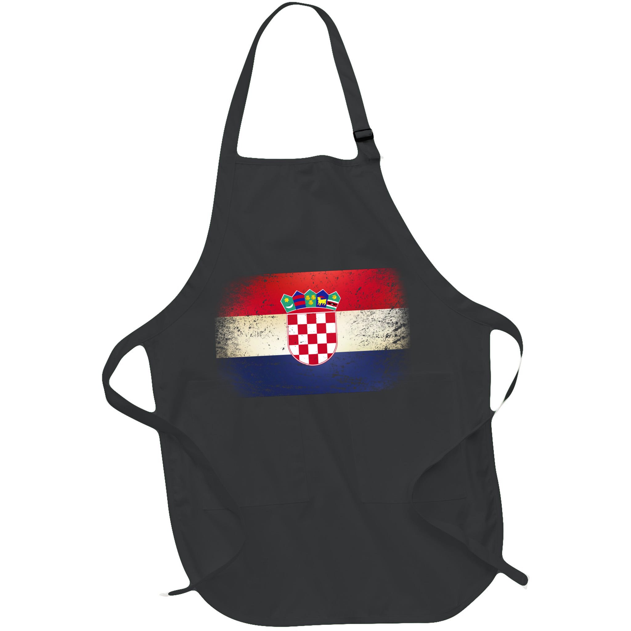 Vintage Croatia Flag Apron