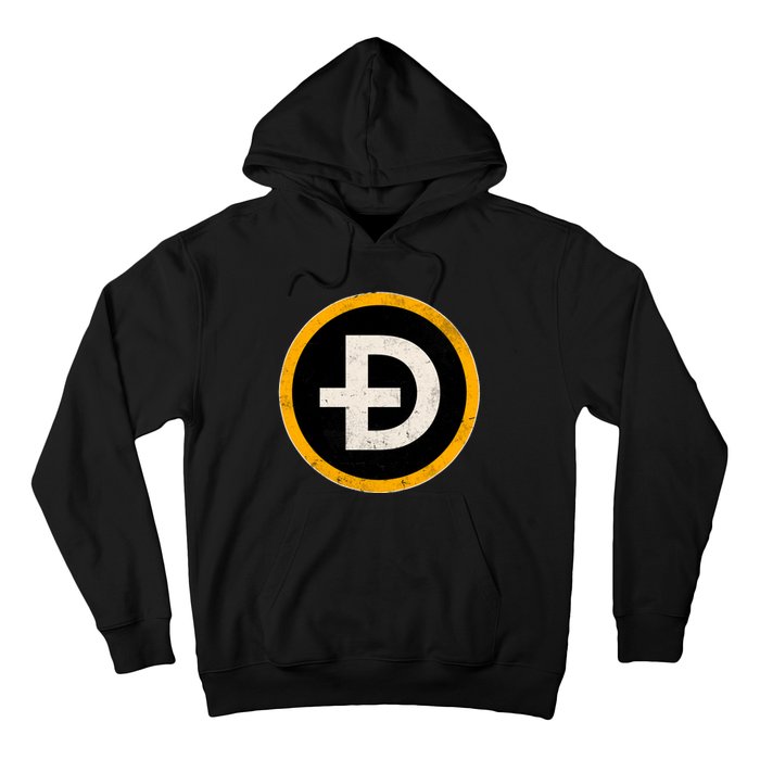 Vintage Crypto Dogecoin Hoodie