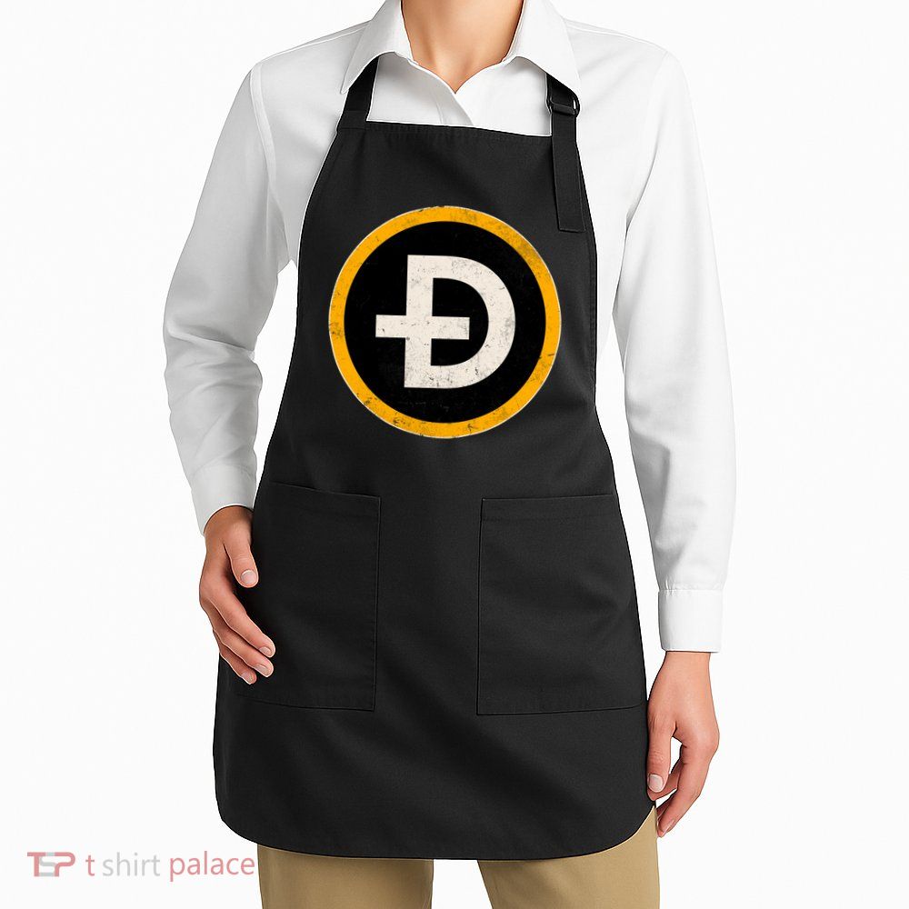 Vintage Crypto Dogecoin Apron