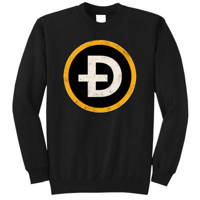 Vintage Crypto Dogecoin Sweatshirt