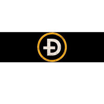 Vintage Crypto Dogecoin Bumper Sticker