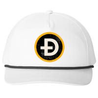 Vintage Crypto Dogecoin Snapback Five-Panel Rope Hat