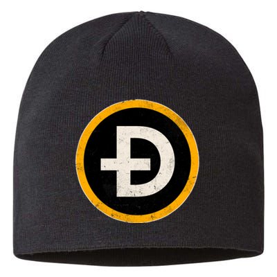 Vintage Crypto Dogecoin Sustainable Beanie