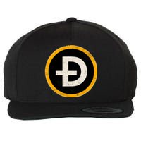 Vintage Crypto Dogecoin Wool Snapback Cap