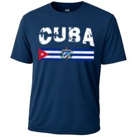 Vintage Cuba Emblem Cuban Flag Performance Shirt