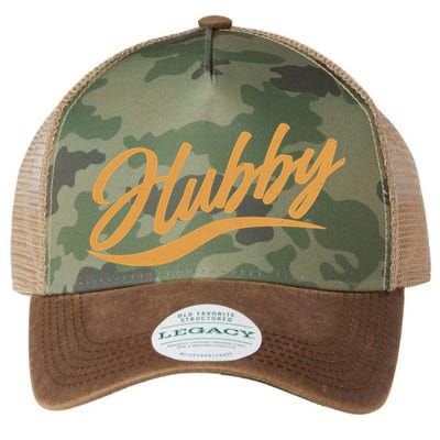 Vintage Cute Hubby Married Life Legacy Tie Dye Trucker Hat