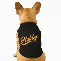 Vintage Cute Hubby Married Life Doggie Tank