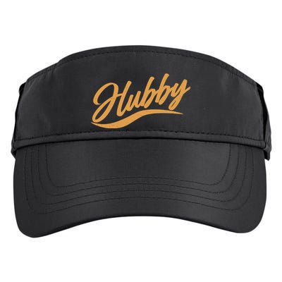 Vintage Cute Hubby Married Life Adult Drive Performance Visor