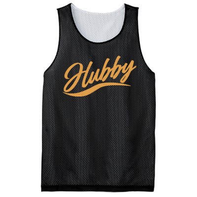 Vintage Cute Hubby Married Life Mesh Reversible Basketball Jersey Tank