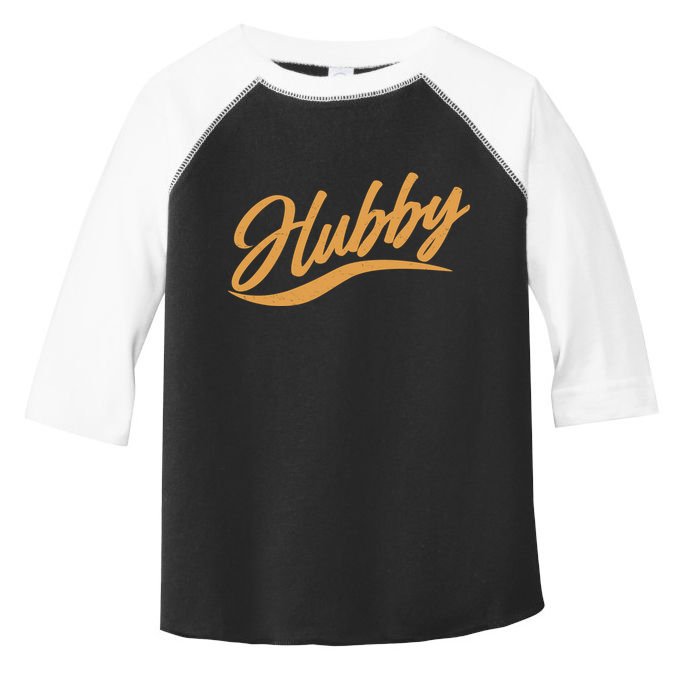 Vintage Cute Hubby Married Life Toddler Fine Jersey T-Shirt