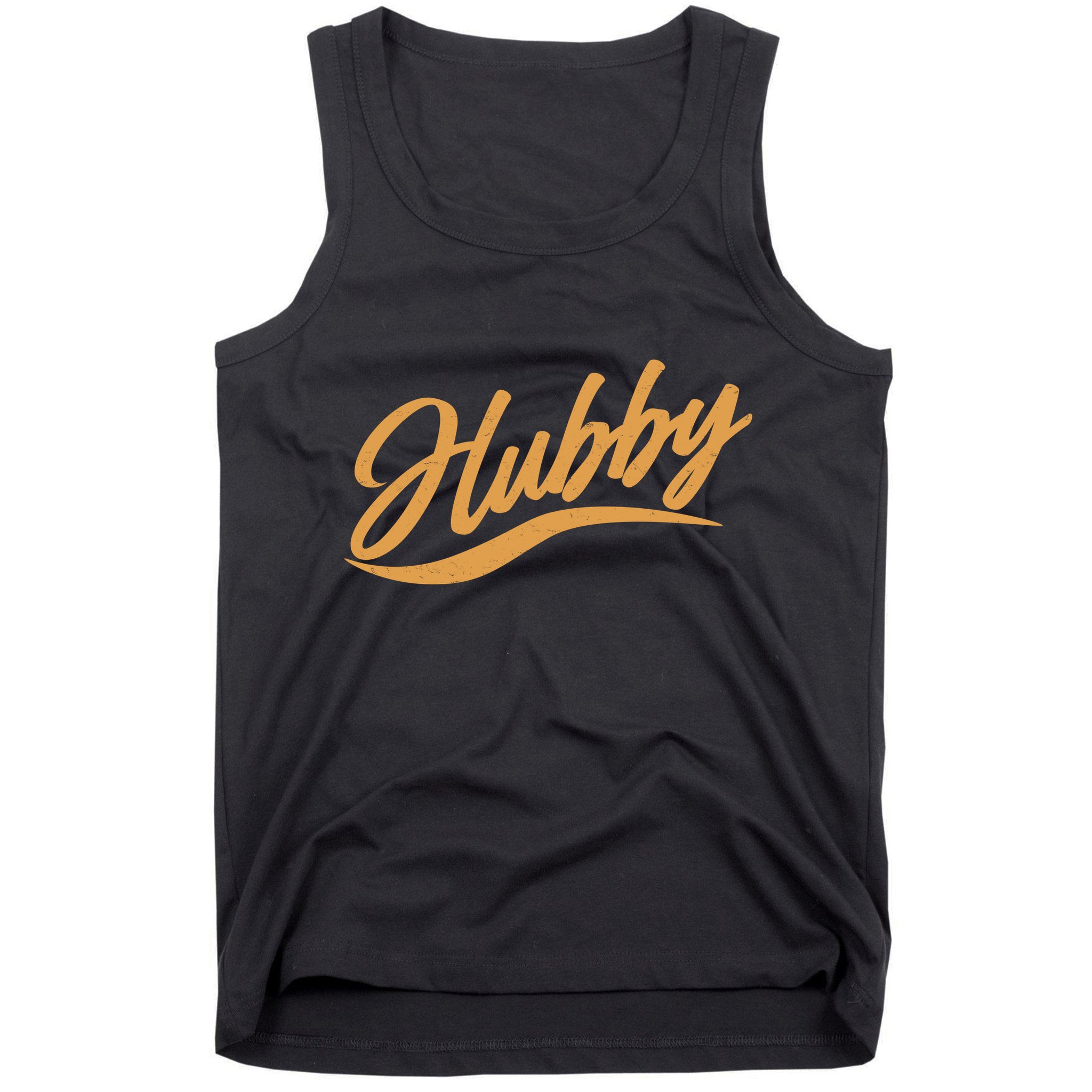 Vintage Cute Hubby Married Life Tank Top