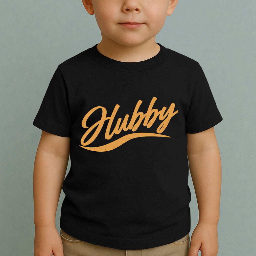 Vintage Cute Hubby Married Life Toddler T-Shirt