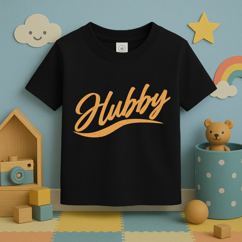 Vintage Cute Hubby Married Life Toddler T-Shirt