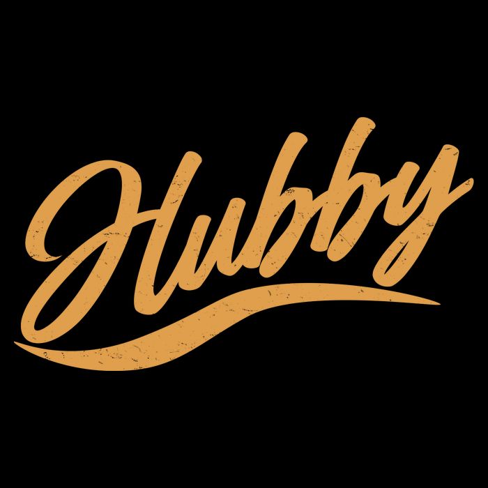 Vintage Cute Hubby Married Life Women's V-Neck T-Shirt