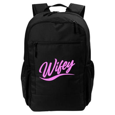 Vintage Cute Wifey Married Life Backpack