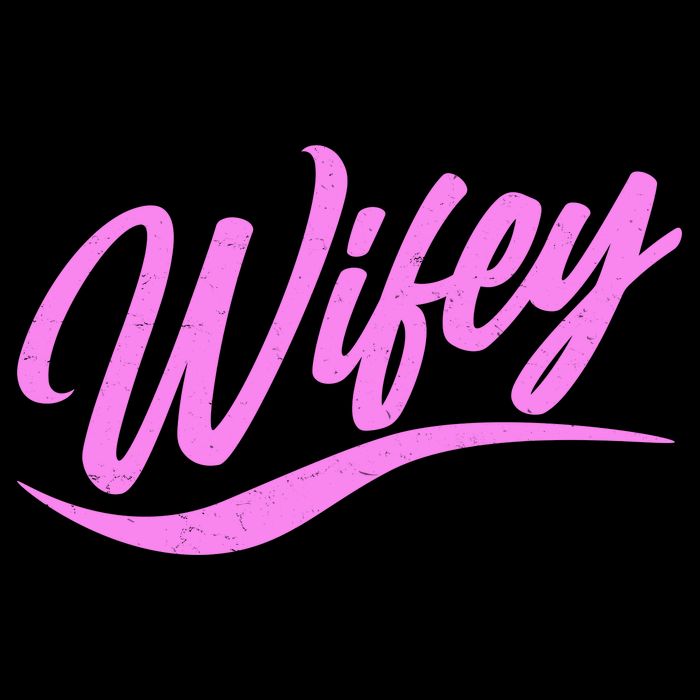 Vintage Cute Wifey Married Life Womens Tank Top