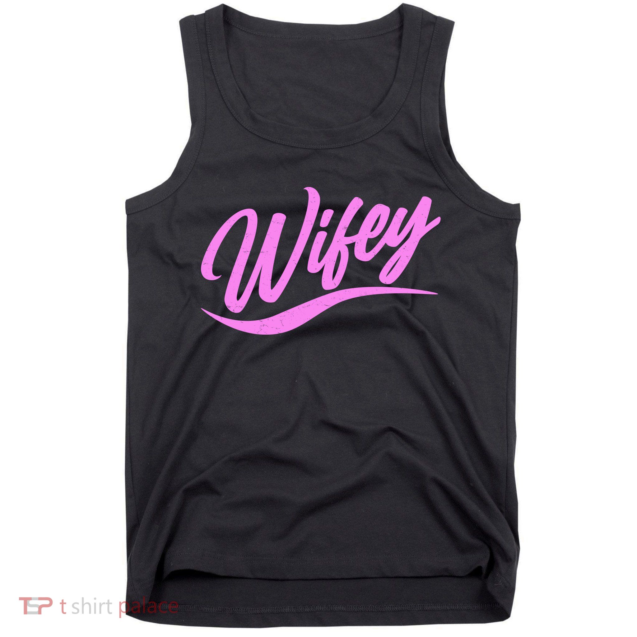 Vintage Cute Wifey Married Life Tank Top