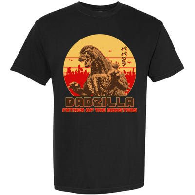 Vintage Dadzilla Father of the Monsters Garment-Dyed Heavyweight T-Shirt