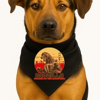 Vintage Dadzilla Father of the Monsters USA-Made Doggie Bandana