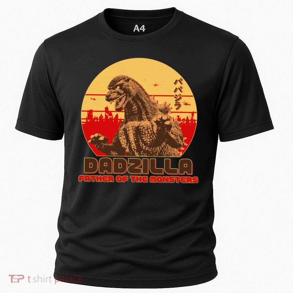 Vintage Dadzilla Father of the Monsters Performance Shirt