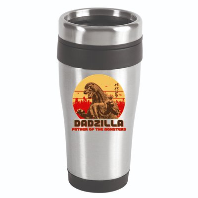 Vintage Dadzilla Father of the Monsters 16oz Travel Tumbler
