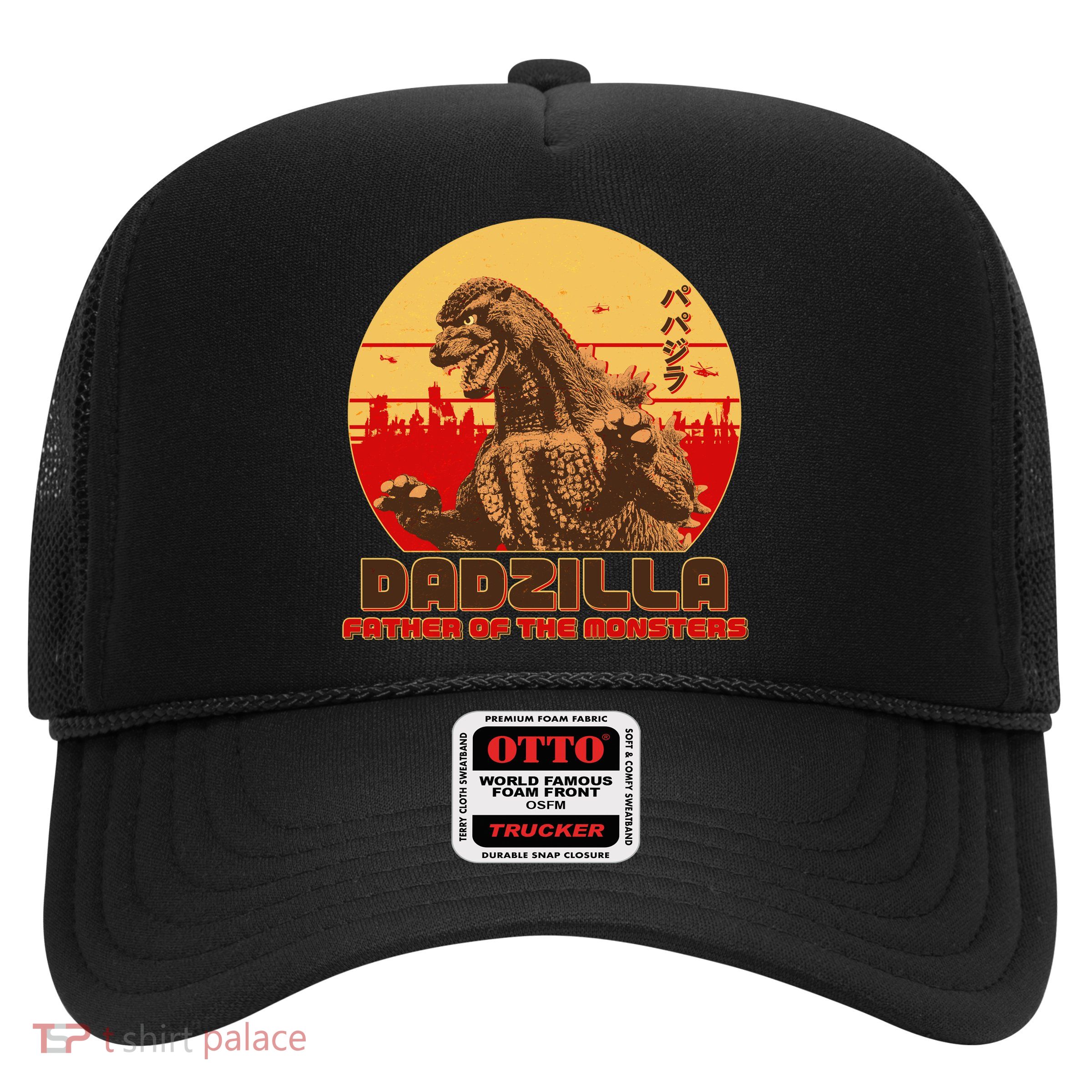 Vintage Dadzilla Father of the Monsters Trucker Hat