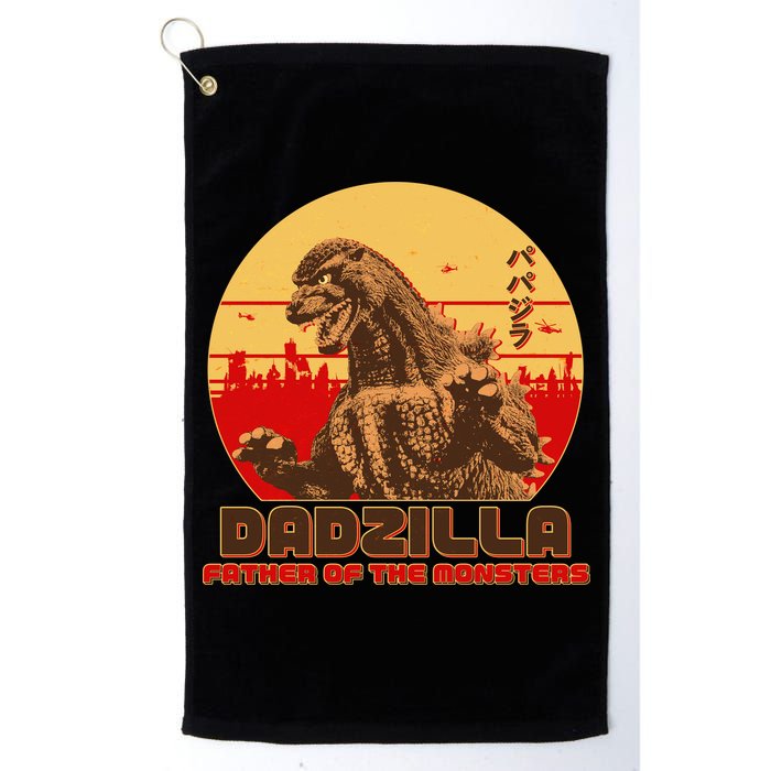 Vintage Dadzilla Father of the Monsters Golf Towel