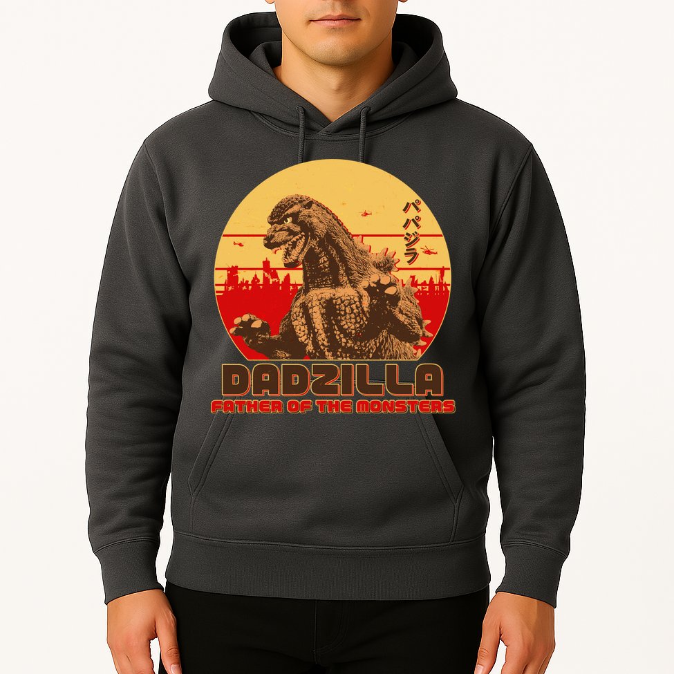 Vintage Dadzilla Father of the Monsters Hoodie
