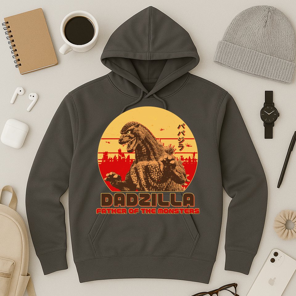 Vintage Dadzilla Father of the Monsters Hoodie