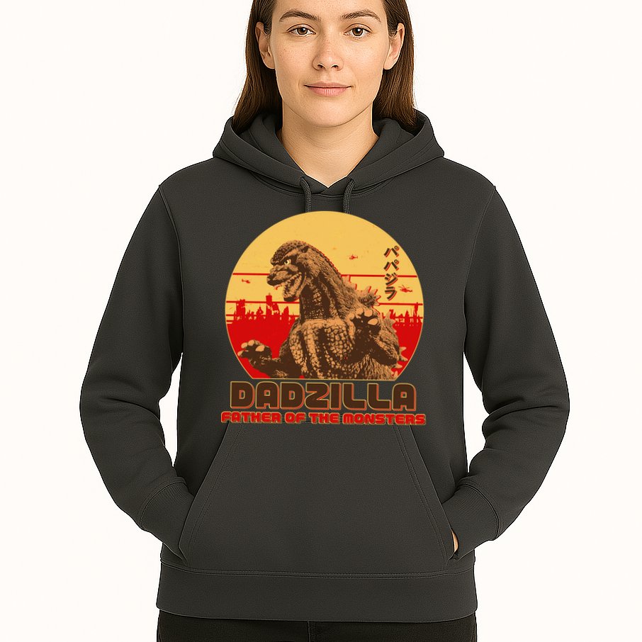 Vintage Dadzilla Father of the Monsters Hoodie