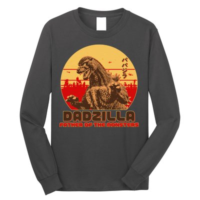 Vintage Dadzilla Father of the Monsters Long Sleeve Shirt