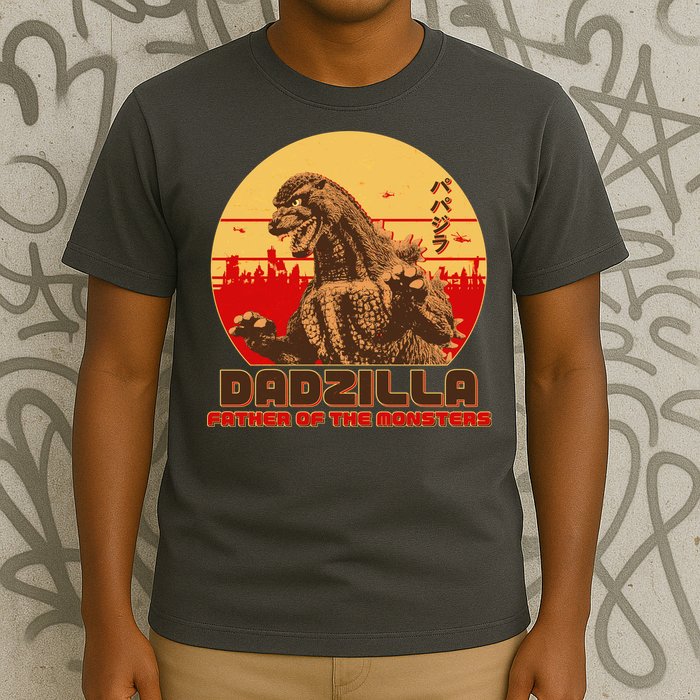 Vintage Dadzilla Father of the Monsters T-Shirt