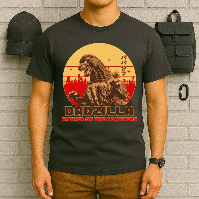 Vintage Dadzilla Father of the Monsters T-Shirt
