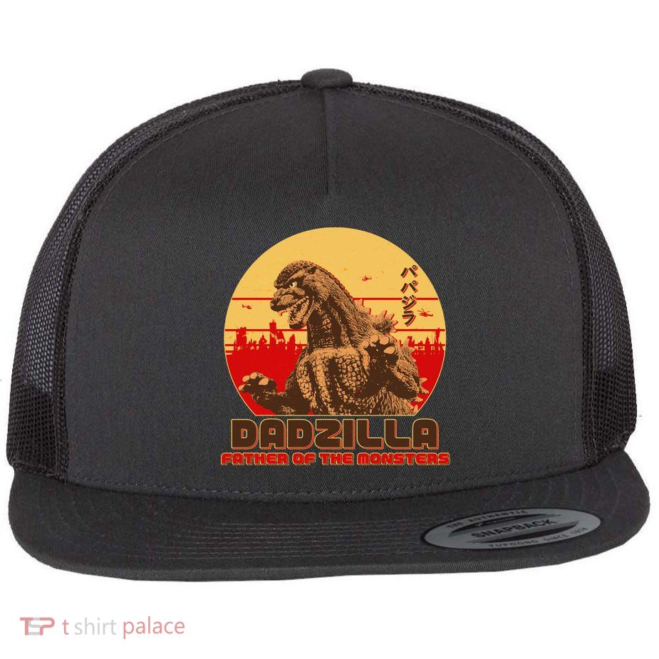 Vintage Dadzilla Father of the Monsters Flatbill Hat