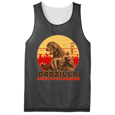 Vintage Dadzilla Father of the Monsters Mesh Reversible Basketball Jersey Tank