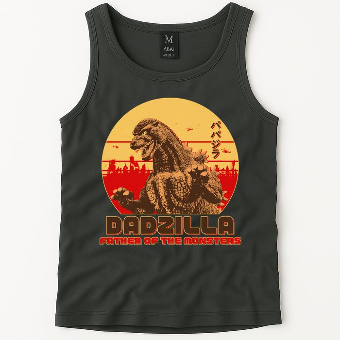 Vintage Dadzilla Father of the Monsters Tank Top