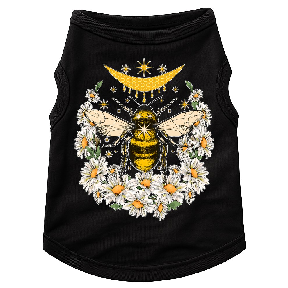 Vintage Daisy Honey Moon Bee Doggie Tank