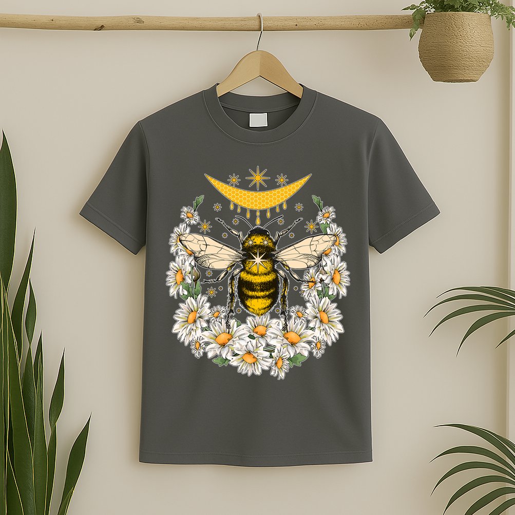 Vintage Daisy Honey Moon Bee T-Shirt