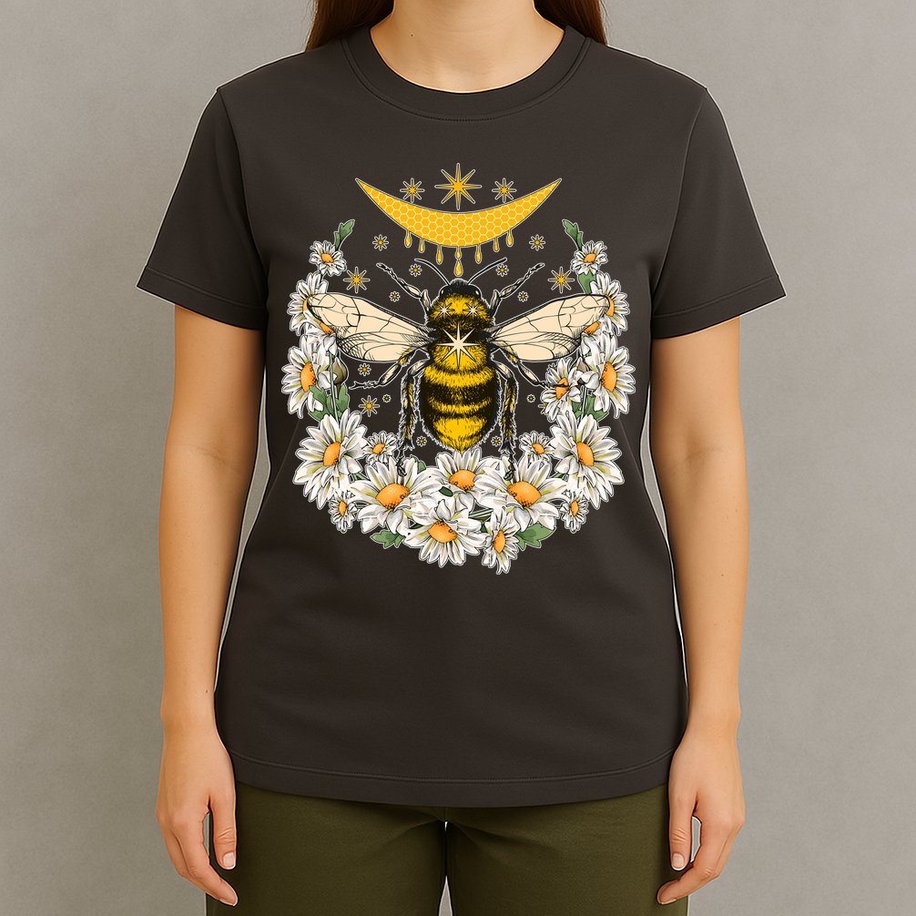 Vintage Daisy Honey Moon Bee T-Shirt